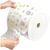 Lazy rags wet and dry household cleaning supplies kitchen paper special paper towels disposable dishcloth 1 layer 100 pieces * 1 roll 20 * 20 printed style