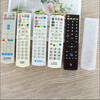 Suitable for remote control TV remote control protective cover TV remote control cover silicone protective cover remote control storage shell remote control shell cover HD transparent bear medium size