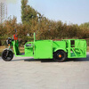 Douqianjie electric garbage truck electric three-wheeled four-bucket garbage transfer truck sanitation three-wheeled cleaning truck six-bucket flat-panel garbage transport truck outdoor trash can removal truck door panel four-bucket 60v58ah