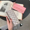 Kangaroo Clutch Women's 2025 Spring New Style Fashion Wallet Large Capacity Textured Folding Women's Rivet Clutch Trendy Black