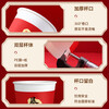 Baicaoyuan New Year paper cup disposable water cup New Year red thickened large capacity festive household 250ml good luck cup 100 pieces