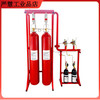 Pipe network carbon dioxide fire extinguishing 80L90 high pressure fire extinguishing device with CO2 dry ice fire extinguisher in the motor room EMP70/5.7 bottle set