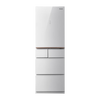 Panasonic multi-door refrigerator 435L embedded inverter air-cooled frost-free household automatic ice making TE43AXB-W white 435L glass panel