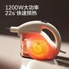 Supor steam cleaner high temperature and high pressure household portable sterilization, mite removal and decontamination kitchen range hood air conditioner multi-functional all-in-one cleaning machine small new upgraded smart model six-speed high temperature cleaning steam engine + oil stain cleaner
