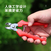 Yeyu stainless steel nest-shaped fruit picking scissors, tomato and apple special scissors, orange picking scissors, fruit handle concave pruning scissors, stainless steel nest scissors, 1 pack, upgrade belt