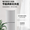 CHIGO double-door refrigerator household small first-class energy efficiency refrigerated freezer small refrigerator rental dormitory apartment office household small refrigerator 158 liters + upper freezer and lower refrigeration + first-class energy efficiency + lighted version