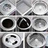 Cigarette butt trash can, stainless steel smoking room ashtray trash can, hotel lobby vertical peel box integrated public office, square sanded with iron inner bucket