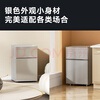 Midea's same modern refrigerator, 20% subsidy for home appliances, small refrigerator, first-class energy efficiency, power-saving, home car, silver 58 liters, popular model, first-class performance, 58 liters, door-to-door delivery, first-class performance, one-year warranty