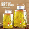 Qinkai wine glass bottle and jar special for wine home wine jar food-grade green plum and bayberry ginseng wine making empty bottle 10 catties with faucet damaged damage guarantee CF18