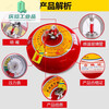 He Jiagong suspended dry powder fire extinguisher egg 84kg6 fire 2 automatic induction hoisting electric carport garage thin lantern 12kg fine dry powder hanging fire extinguisher (3C certification)