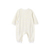 YEEHOO baby clothes newborn jumpsuit baby infant home crawling suit jumpsuit light yellow 80CM