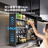 Huili Customized Kitchen Wall Cabinet Lifting Pull Basket Cabinet Intelligent Touch Voice Voice Control Electric Lifting Seasoning Basket Angel 600 Cabinet Voice Control + Touch + Anti-pinch Multi-layer Electric Lift