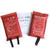 Haitianyou Yi'an Shihao Huaihai Bolin Anxiu Fire Blanket Fire Blanket 1/1.5/2 Meter Glass Fiber Silica Gel Bolin Anxiang 1.0m*1.0m Fire Extinguishing Blanket Boxed