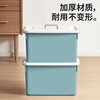 Xitianlong tempered storage box thickened compression storage box snack toy car storage box 30L azurite 1 pack