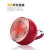 SMVP German large-capacity open flame 304 stainless steel kettle gas gas induction cooker household red whistle kettle red thickened 304 stainless steel whistle kettle - 3L 2L (inclusive) - 3L (not included)