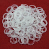 Jingxuan PE nylon soft plastic gasket rubber gasket thickened insulating flat gasket plastic round gasket M3M4M5M6-M15 8*12.5*0.8 50 pieces