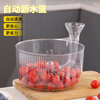 Axco fruit automatic cleaning drain basket transparent snail drain basket dishwasher filter basket household kitchen water filter artifact main picture transparent model-1 pack hand-free cleaning
