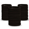 Beauty Skin Seamless Hair Tie Hair Tie Black 50 Nylon High Elasticity Rubber Band Hair Holder MF8074