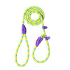 Bei Chuzhong pet training P rope dog leash dog rope dog walking belt small, medium and large dog P chain explosion-proof half P chain yellow green training and traction integrated S