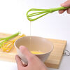 Yipinliang Creative Mini Manual Egg Beater Kitchen Mixer Cream Mixer Stirring Stick Baking Tool Yellow 1 Pack