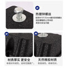 Miaoxinsi air conditioner outdoor unit shock-absorbing pad increases shock-absorbing foot pads shock-absorbing air-conditioning noise reduction soundproof bracket bracket shock-absorbing rubber pad increases heightening and thickening base pad noise reduction for peaceful sleep