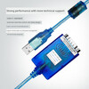 Yue Changsheng Utek USB to Rs485/422 data cable Ver 1.0 adapter communication model anti-surge serial port bidirectional UT-890 (FTDI solution) 0.5m