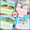 Stupid Bear Gun Family 3D 3D Book Military Science Book for Children 2-14 Years Old Machine Gun Cool High-Tech Weapon
