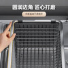 YOUQIN Kitchen 304 Stainless Steel Sink Drain Basket Washing Sink Drain Basket Sink Dish Basin Dish Drain Rack 39 Gray Nano Encrypted Model
