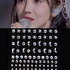 Gemeng rhinestone semicircle pearl veneer makeup eye makeup bright diamond tear diamond sequin sticker children's stage makeup sticker face accessories