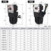 Yue Changsheng right angle speed regulating motor 220v AC adjustable speed 25 40 60 90-400W gear reduction gear box 1 to 30K (0-45 turns one minute Zhongshi 90 type 120W