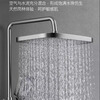JOMOO shower head set all-in-one all-copper supercharged intelligent constant temperature digital display faucet shower bath kitchen and bathroom accessories shower constant temperature - gun ash - digital display - four gears (free storage rack