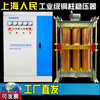 Chint (CHNT) three-phase voltage stabilizer 380v high-power industrial sbw copper column Shanghai people 100kw200kva boost voltage regulator industrial-grade three-phase voltage stabilizer classic three-phase SBW-500KVA