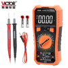 Victory Instrument (VICTOR) high-precision digital multimeter for electricians, multi-function digital display, intelligent automatic anti-burn multimeter VC890 VC890C+ Pro VR reverse display screen, capacitance measurement, official standard configuration