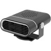 Car heater 12V24V winter defogging truck quick heating defogging heater car interior heating fan fifth generation upgraded quick heating version-12V black