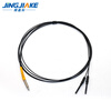Yue Changsheng fiber optic line sensor M3M4M6 straight elbow L-shaped probe through-beam diffuse reflection fiber amplifier sensing line HT-410M4 through-beam fiber