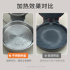 Liven Xiaogangren stainless steel electric pancake pan household 0-coated 38mm deepened 1800W double-sided heating electric pancake pan uncoated electric frying pan breakfast machine LR-B3097
