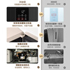 Haier Little Red Flower Blooming Edition-169L Air-cooled Frost-free Dual Temperature Yuanqi Ice Bar Home Living Room Office Small Refrigerator Beverage Tea Refrigerator Fresh Cabinet LC-169WLH9EY1