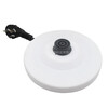 Kettle base, universal hot water kettle base plate, universal hemispheric water heater, suitable for Millet's Xiaomi universal accessories, non-original fast-band power cord, high-power coupler, universal chassis, white base, plug-in cables can be stored, Beijing and warehouse rapid delivery, today's day delivery, one kettle base (cable length 85CM, middle ruler)