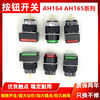 Rectangular push button switch AH164 AH165-TL 16mm 220v red white green button R red rectangular AH165-TL5 self-locking