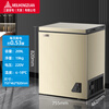 Mitsubishi small freezer household small frozen fresh-keeping mini refrigerated commercial horizontal freezer breast milk storage cabinet energy-saving and energy-saving first-class energy efficiency national joint guarantee Jinshanwen 209L