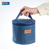 Anmai Small Portable Insulated Lunch Box Bag Insulated Meal Bag (Suitable for 660ml*2 round crisper boxes) S0432