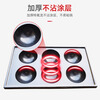 Shi Xishuo Large Hole Double Plate Fish Ball Stove Single Plate Fish Ball Gas Extra Large Takoyaki Octopus Meatball Machine Large Hole Double Plate Electric Fish Ball Stove