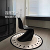 Cartifiya Round Floor Mat Bedroom Cosmetic Mirror Cost-Effective Cloakroom Versatile Floor Mat Yinshan-06 100cm*100cm