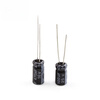 Dengshitang direct plug aluminum electrolytic capacitor components 10/16/25V/35v/50/10/47/100/220/1000uf direct plug electrolytic capacitor 25V 100UF 6*11mm10 pieces
