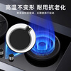 Huili General Gas Stove Gas Stove Switch Knob Natural Gas Liquefied Gas Stove Desktop Stove Metal Ignition Button Accessories Black Model 0 Degree Pair
