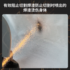 Fire extinguishing blanket welding blanket welding blanket fireproof cloth heat insulation glass ceramic fiber cloth fire retardant flame retardant high temperature heat insulation 2mm extra thick industrial welding fireproof 1.5 1.5m