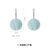 Frost Mountain enlarged and thickened bath ball, petal-shaped non-scattering bath ball, household soft foaming bath ball