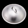 Muchu pot lid 304 stainless steel wok iron pot steamer suitable for 28/30/32/34/36cm high arched lid 36cm
