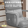 Lazy sofa bed backrest single cushion tamat bedroom balcony bay window sofa chair dormitory bed small sofa gentleman gray armrest style