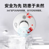 Wireless smoke alarm, dedicated for fire protection, commercial fire smoke sensor detector, fire protection system, 4G intelligent remote networked smoke sensor, long-distance wireless smoke alarm, industrial grade, long-distance host + 10 smoke temperatures in one
